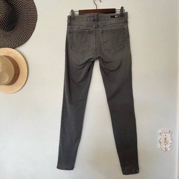 Kut from the Kloth Toothpick Skinny Jeans, Black wash, Women Size 4 - Picture 2 of 10